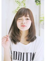 ヘアー シュプール(hair SPUR) 光沢きらめくストレートヘア