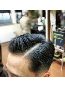 理容 おとべ フェードカット