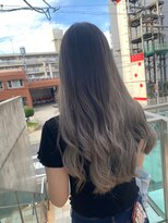 ネウィベルシア 名駅(newi belsia) 大人かわいいくびれミディラベンダーインナーカラー