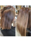 美髪縮毛矯正 シルクストレート