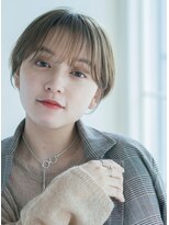 ガーデン タチカワ(garden tachikawa)&nbsp;ニュアンスカラー×束感ショート×小顔立体カット
