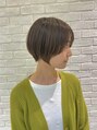 ポロン(polon) ☆マルミショート☆ドライが簡単で朝のセットも手間いらず。