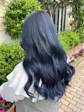 ピュア ポイント 和光店(PURE POINT) ダブルカラー／ネイビー／韓国風／中国風／ロング