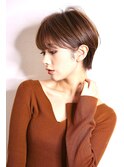 【Lino  林】サイドシルエットのキレイなハンサムショート☆