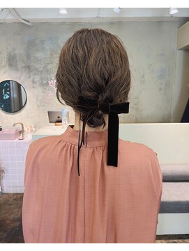 メク(meku) ゆるっと感がかわいいお呼ばれヘアアレンジ*