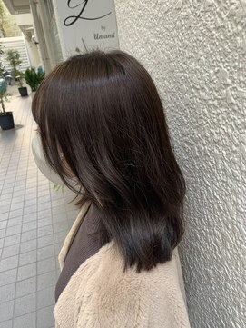 エル 横浜(eL) アッシュグレージュカラー