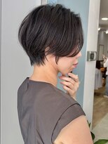 ビュー フクオカ(VIEW FUKUOKA)&nbsp;モードに大人可愛いダークアッシュイメチェンショートボブ