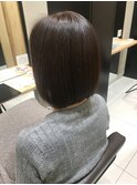 《髪質改善》ツルツル髪質改善ボブスタイル