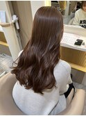 艶アッシュブラウン