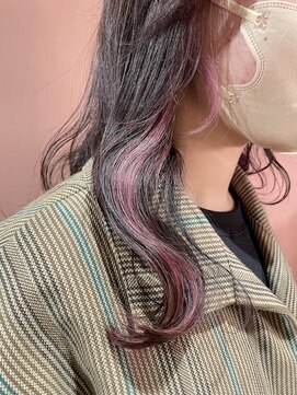ソーイ ヘアアンドライフスタイル ショップ(SO-E HAIR&LIFESTYLE SHOP) ピンクインナー☆KINA