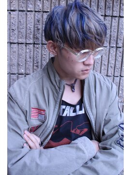 グラスペディア(graspedia) メンズメッシュデザインカラー【広島派手髪】