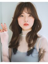 リトル 千葉(little)&nbsp;くびれミディアムレイヤー韓国ヘア前髪カット