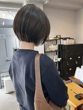 ペイジヘアー(paige hair) ナチュラルボブ/ボブスタイル/暗髪