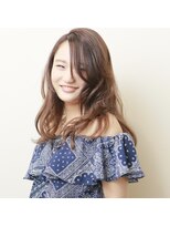 ヘアー オラン(Hair Orang) レイヤーの揺れ感にヌーディーなカラー
