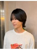 men's hair韓国ベリーショートカルマパーマニュアンスパーマ
