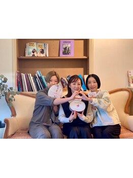 雰囲気にぴったりのスタッフが勢揃い☆曖昧なイメージも丁寧に共有。やわらか空間でおもてなし♪