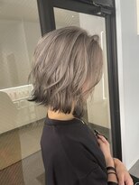 ナンバー 竪町(number+)&nbsp;透明感抜群♪ダブルカラーブリーチミルクティーベージュ