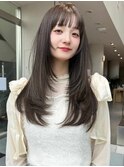 イメチェン前髪小顔ロング_銀座