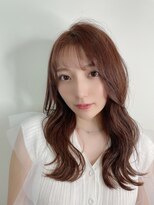 エトラ 渋谷店(etora) 韓国ヘア　ウェーブヘア　前髪　