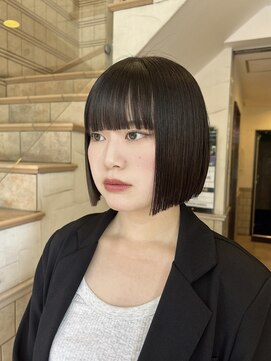 スタイル スマート サロン(STYLE smart salon) 小顔効果抜群顎ラインぱつっとボブ【ことこ】