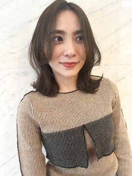 ソワリー 栄(THOiRY) ●THOiRY女性らしい柔らかヘア似合わせ小顔艶髪ゆる巻きロング