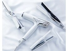 ReFaの最新ドライヤーの体験もできる。人気ブランドのヘアケアアイテムを使用！施術時の髪の負担を最小限に