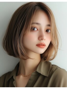 ピーチ バイ ニューヨークニューヨーク(a Peach by NYNY) 20代30代40代小顔切りっぱなし大人ボブ