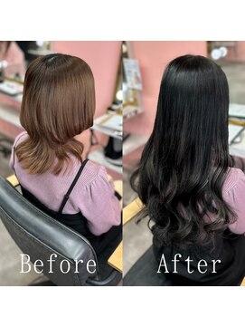 あるじゃんすー 渋谷店 ダークグレー#シールエクステ#美髪#韓国#イメチェン#渋谷