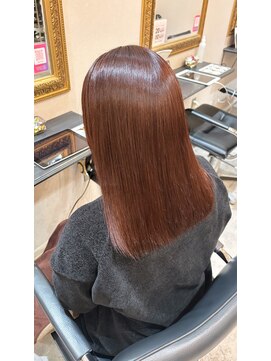 ネウィサリュー 立川(newi saLyu) 髪質改善透明感カラー顔まわりレイヤーカット韓国20代30代40代