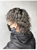 メンズロングパーマ
