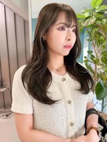 ノエ トトン(noe tton)&nbsp;くびれヘア/アプリコットオレンジ/ハイライトカラー/名駅u33