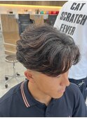 フェザーパーマニュアンスパーマ新潟メンズパーマ万代