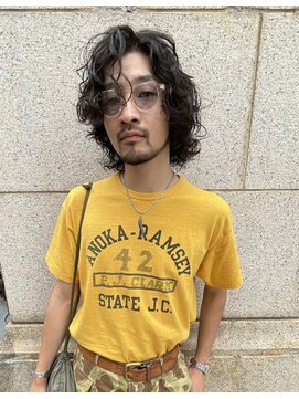 ヘン メンズ(hen Men's) 【心斎橋hen】スパイラルパーマ