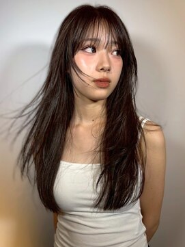 ヴヴ(Bub) レイヤーカット 顔周りカット 髪質改善トリートメント 20代