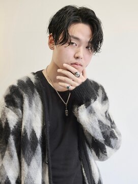 エムスラッシュ 横浜元町店(M.SLASH) ■コンマヘア/ウェットスタイル/アップバング/リラクシー/元町8