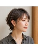 美シルエット大人ショートグラボブ 20代 30代 40代 50代 60代
