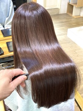 ヴァンクシー バイ ルナ(VANKCY by Luna) クラゲヘアー オリーブグレー 小顔 ココアベージュ 黒髪 登戸