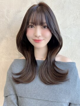 アフロート ルヴア(AFLOAT RUVUA) 【坂本スタイル】レイヤーカット/髪質改善/縮毛矯正/20代/30代