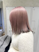 ルシティ(Le City)&nbsp;ping×inner Black 【髪質改善/ブリーチ/ダブルカラー】