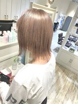 シェリー(Che'ri)&nbsp;外ハネボブ×ミルクティーベージュ(山崎)