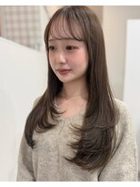 ジャミン 長嶺店(Jammin.)&nbsp;ナチュラルグレージュと柔らかレイヤー