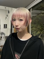 インチェルシー(in chelsea)&nbsp;イメチェンヘアスタイル/ピンクベージュ/アンブレラカラー