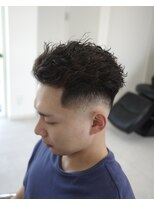 ハコ(HAKO) ツイスパで作る極道パーマ