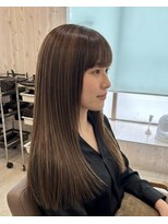 シュガー 仙台宮城野区(&Sugar)&nbsp;＊マロンブラウン＊明るすぎないハイライト