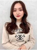 韓国風レイヤー×ショコラブラウン