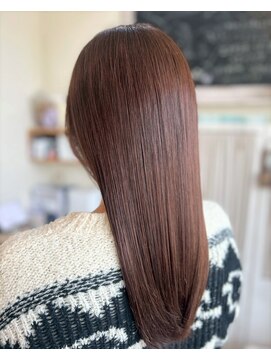 リエットヘア(Lie et.hair) 上品なツヤ感が魅力♪透明感ブラウンで美髪カラー