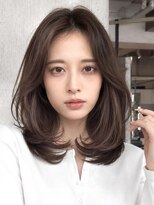 ロビー 表参道(ROBBY)&nbsp;前髪長めレイヤーカット/大人ヘア/30代40代50代結べるミディアム
