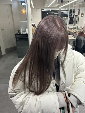 ベレーザ 渋谷(BELEZA) 【ミカ】艶カラー/グレージュ/ブリーチ