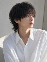 キュー(Cue_) マッシュウルフニュアンスパーマツイストスパイラルパーマ