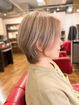 アクティフ(actif)&nbsp;お客様のリアルなショートヘアスタイル　60代【名古屋駅actif】